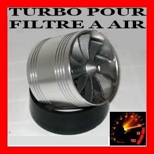 Turbo turbine filtre air - turbine, de
