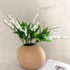 Lot de 2 bouquets ??l??gants simul??s de muguet pour mariages et ??v??nements