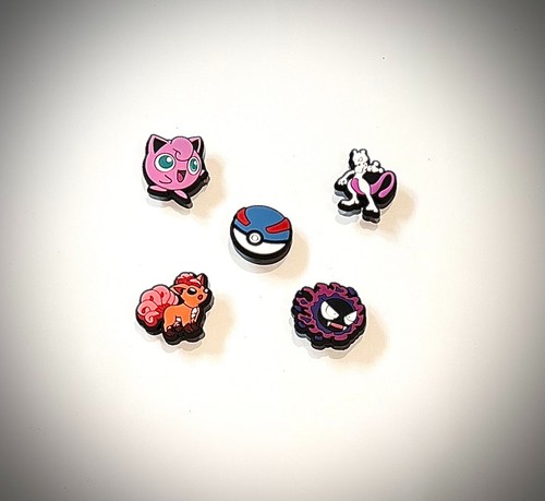 Lot charms jibbitz pokémon - 5,
