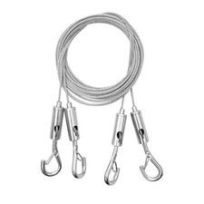 Casier de suspension câble métallique en acier inoxydable longueur réglable a