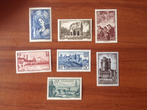 France num yvert 388 394 - france, 388-394