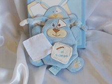 Doudou pantin lapin bleu, Monsters douceur, Doudou et compagnie (cie), neuf