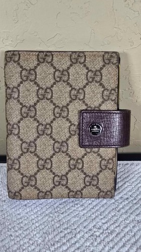 Gucci supreme canvas - gg, agenda