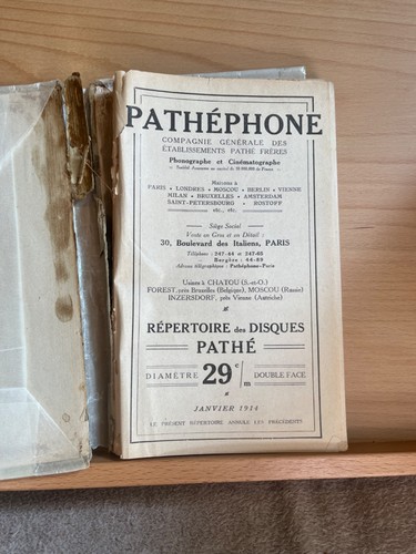 Catalogue disques répertoire - catalogue,