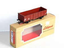 LILIPUT HO 231 55 WAGON TOMBEREAU SUISSE SBB-CFF, TRANSPORT MINERAIS MARCHANDISE