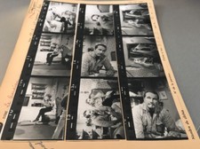 GENEVIÈVE GRAD (« LE GARDIAN ») : PLANCHE CONTACT ORIGINALE DE 1965