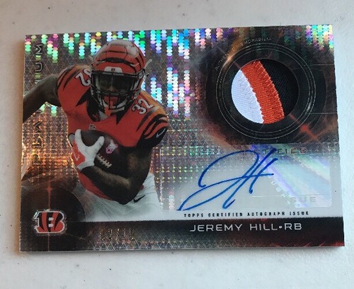 Jeremy hill autograph - jeremy,