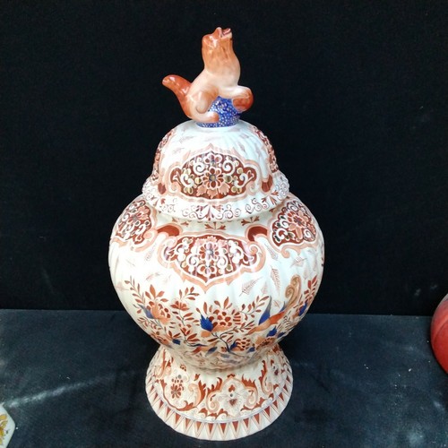 Potiche faience desvres - de,