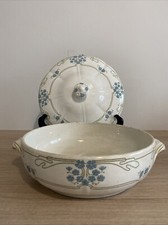 Sarreguemines service  Para 1 petite soupière avec couve en faïence Art Nouveau 