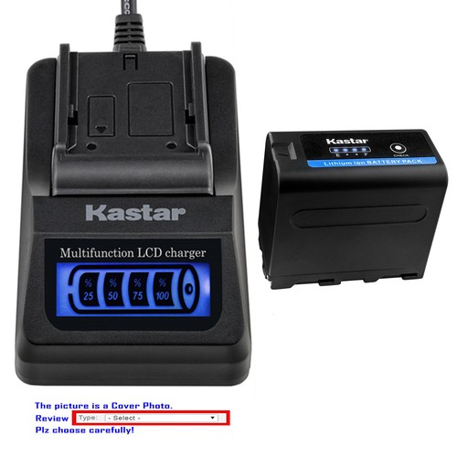 Kastar battery fast - battery, charger