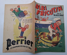 BIBI FRICOTIN  N° 16 sur le black bird Lacroix  jeunesse joyeuse BD no EO
