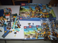 LEGO CHIMA 70010 Le Temple de la tribu Lion CHI - incomplet, boîte et notice