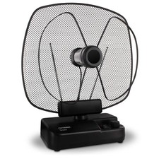 426997 Antenne UHF/VHF Intérieure TNT- TERSERA gain 59 dB gain réglable Noir