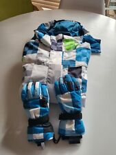 Lot manteau QUIKSILVER + gants de ski GO ATHLI-TECH, taille 14 ans 