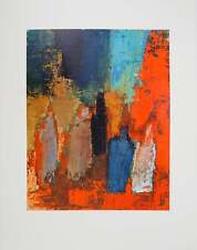 Nicolas DE STAEL : Bouteilles, Héliogravure signée