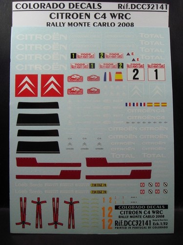 Decals citroën wrc - citroËn,
