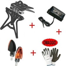 Pour Kymco MXU 150 2007 - 2021 Set Immatriculation Réglable Moto Lumière LED