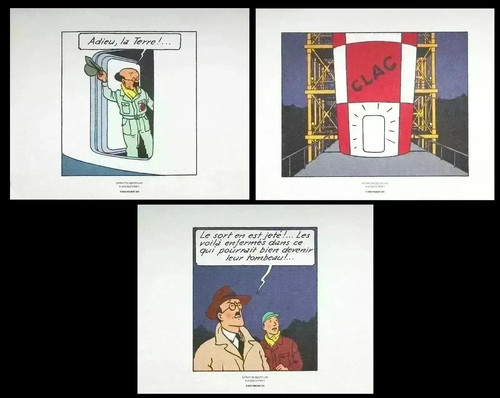 Hergé objectif lune 3 - :, lune,