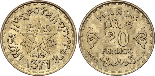 Maroc francs empire - maroc,
