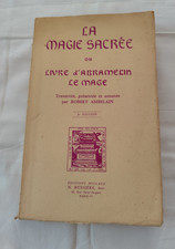 La Magie sacrée ou Le Livre d'Abramelin le mage Editions NICLAUS - 3ème édition