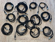 LOT DE 13 CÂBLES  XLR / XLR
