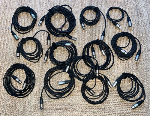 Lot câbles xlr - xlr, /