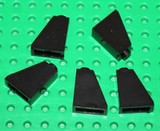 5 x Lego Black Slope ref 60481