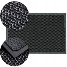 Tapis de sol DEPO 3D gris polyester PVC antidérapant