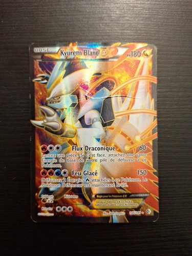 Carte pokemon kyurem - kyurem, blanc