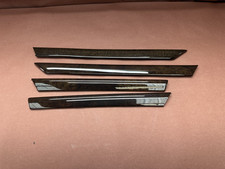 BMW E46 330I 320I 325I Intérieur Porte Panneau Noir Bois Bord Set OEM 105K Miles