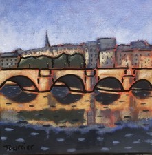 Tableau Paris Pont Neuf Tourrier