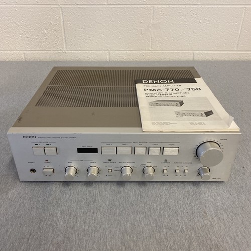 Denon pma 750 audiophile - denon,