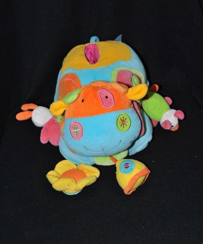 Peluche doudou vache