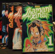 SHAMAN KING TOME 1 - 5 / FR EDITION KANA de Hiroyuki Takei [2000] Manga