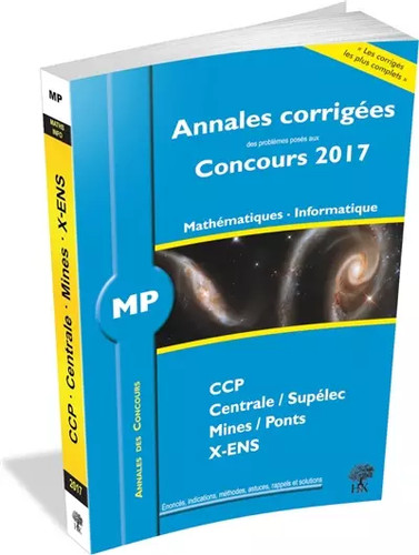 Annales des concours 2017 - , mp