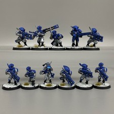 10 Eclaireurs Tau Empire Warhammer 40K 40,000 Games Workshop Équipe Peint
