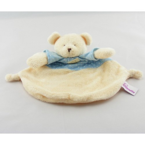 Doudou plat ours - , créme