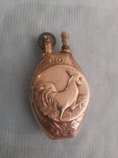 rare Briquet De Poilu Bimetal  Laiton Et Cuivre Rouge