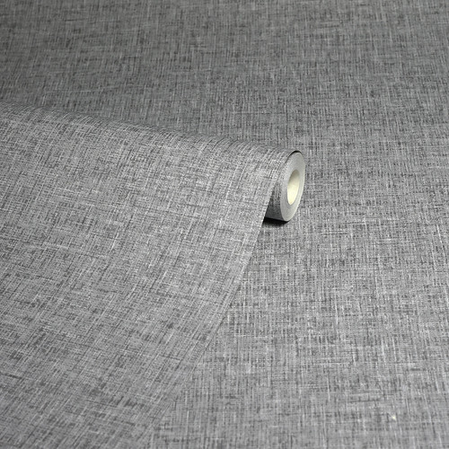 Papier peint texturé lin - peint, en