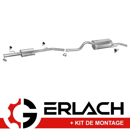 Echappement silencieux pour