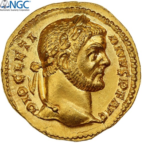 Dioclétien aureus 293 294 - aureus,, 293-294