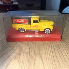 Voiture de Collection Publicitaire Coca Cola métal SOLIDO Dodge Baché 1/43