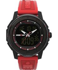 Timex Montre Rouge Analogique