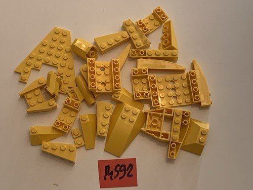 Lot pièces lego jaune - lot, de