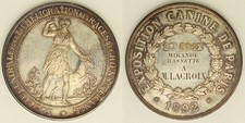 MEDAILLE – FRANCE – EXPOSITION CANINE – PARIS – KÜNKER PARIS-MAISON PLATT
