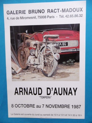 Arnaud aunay affiche - d'aunay,