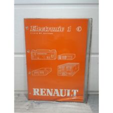Renault R11 Electronic  - Manuel Atelier Tableau de bord Synthetiseur Radio