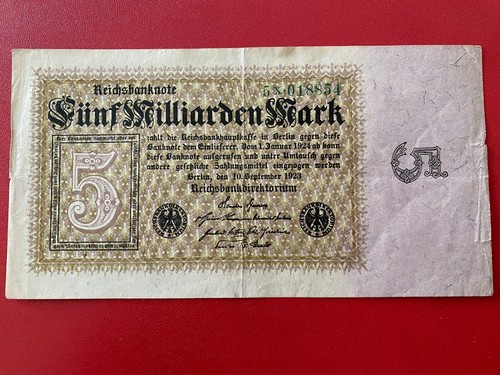 15323 allemagne billet 5 - #15323,