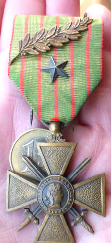 Medaille croix guerre - croix, de