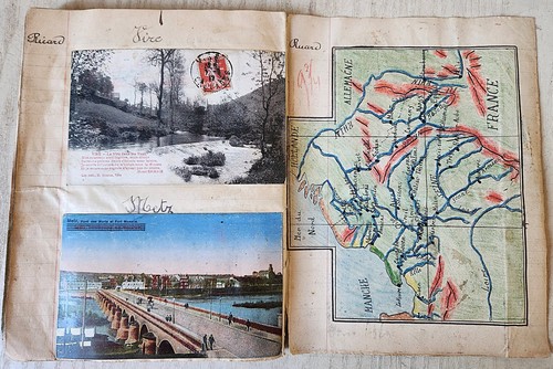 Beau cahier écolier ancien - beau,